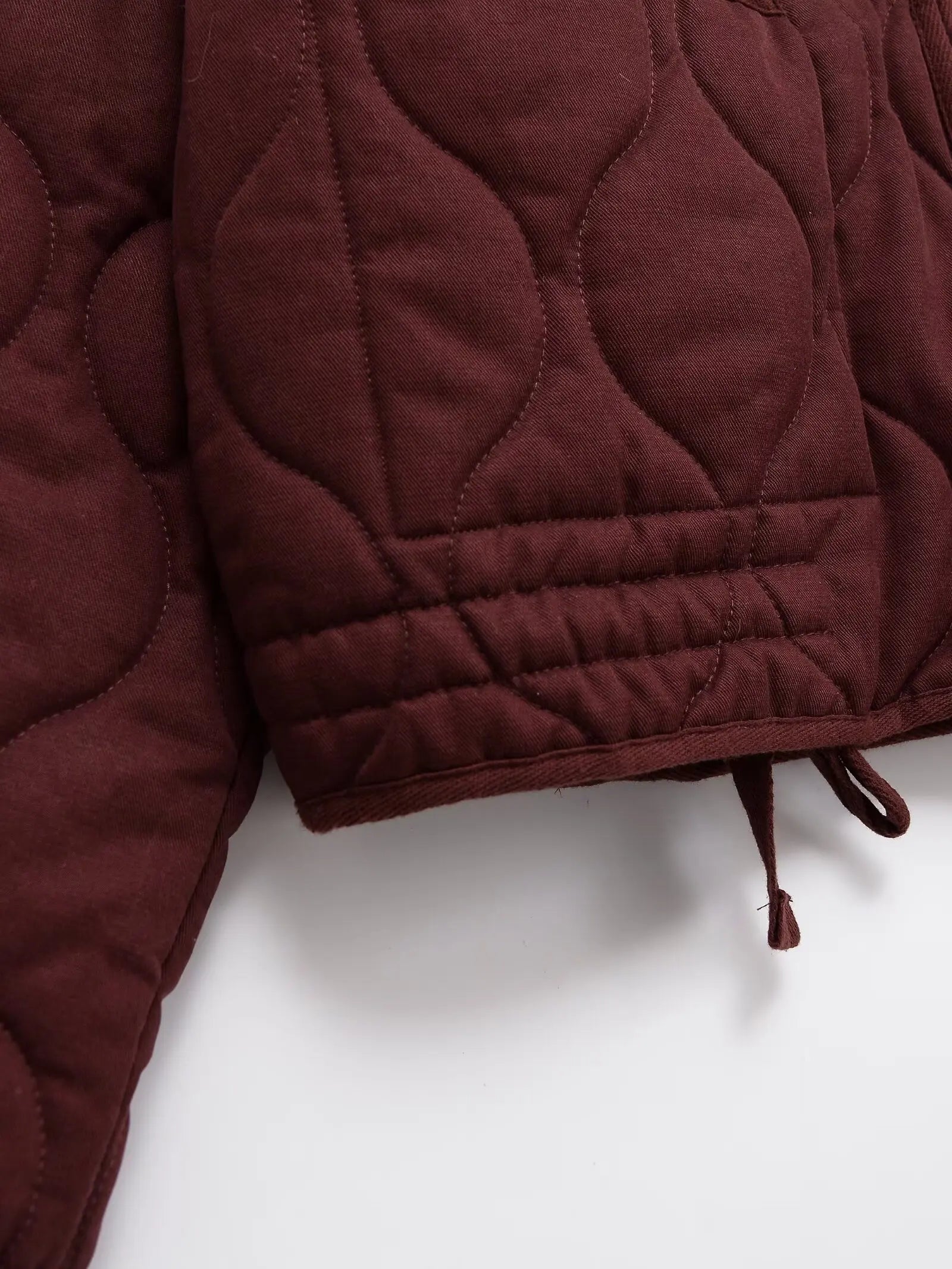 2025 Autumn New Collection Women's Simple Series Multi color Selection Stand up Collar Quilted Warm Cotton Jacket Coat 4