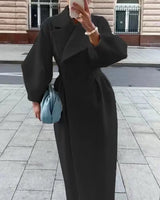 Women’s Retro Palace Lantern-Sleeve Coat
