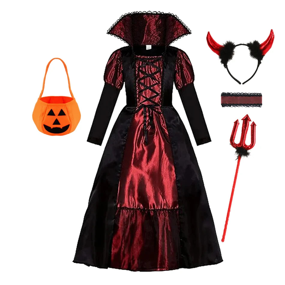 Girls’ Gothic Ghost Bride Costume