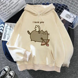 Kawaii Cat Ears Oversized Hoodie