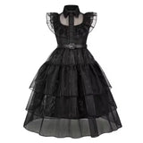Girls' Gothic Ball Gown Costume