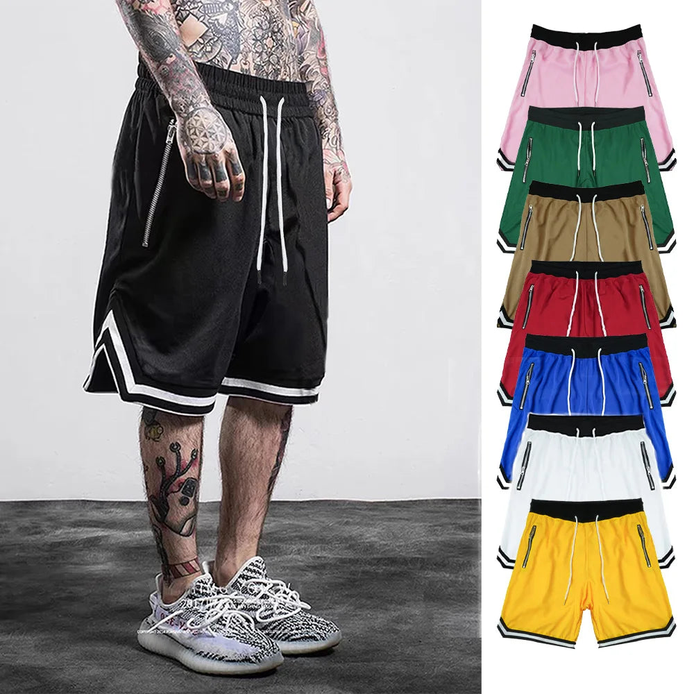 Men's Sports Basketball Shorts Mesh Quick Dry Gym Shorts TheFashionFever