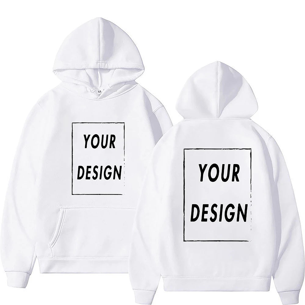 Your Own Design Brand Logo/Picture Personalized Custom Anywhere Men Women DIY Hoodies Sweatshirt Casual Hoody Fashion New 2