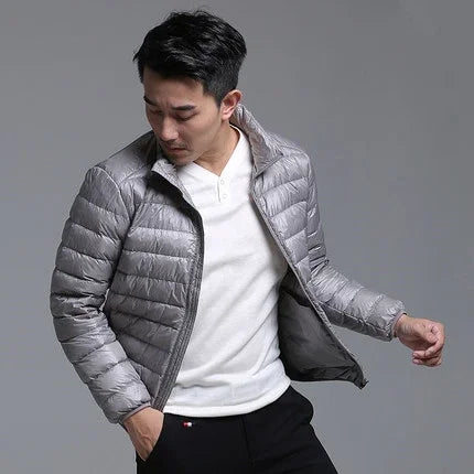 Men’s Ultra-Lightweight Packable Down Jacket