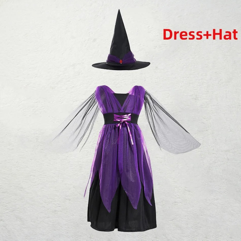 Girls' Fairytale Witch & Wizard Costume