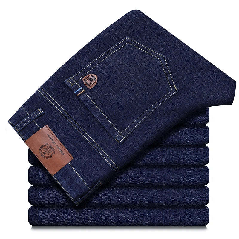 Wthinlee Business Casual Straight-Leg Jeans
