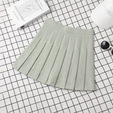 Brown Skirt Ladies 2022 Summer Clothes Women's High Waist Harajuku Korean Style Black Mini Pleated Skirt For School Girl Uniform 14