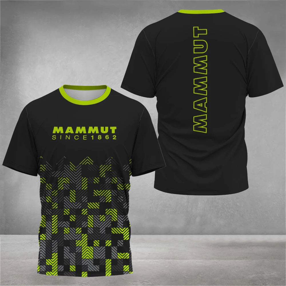 Men's Performance 3D Print Hiking Tee