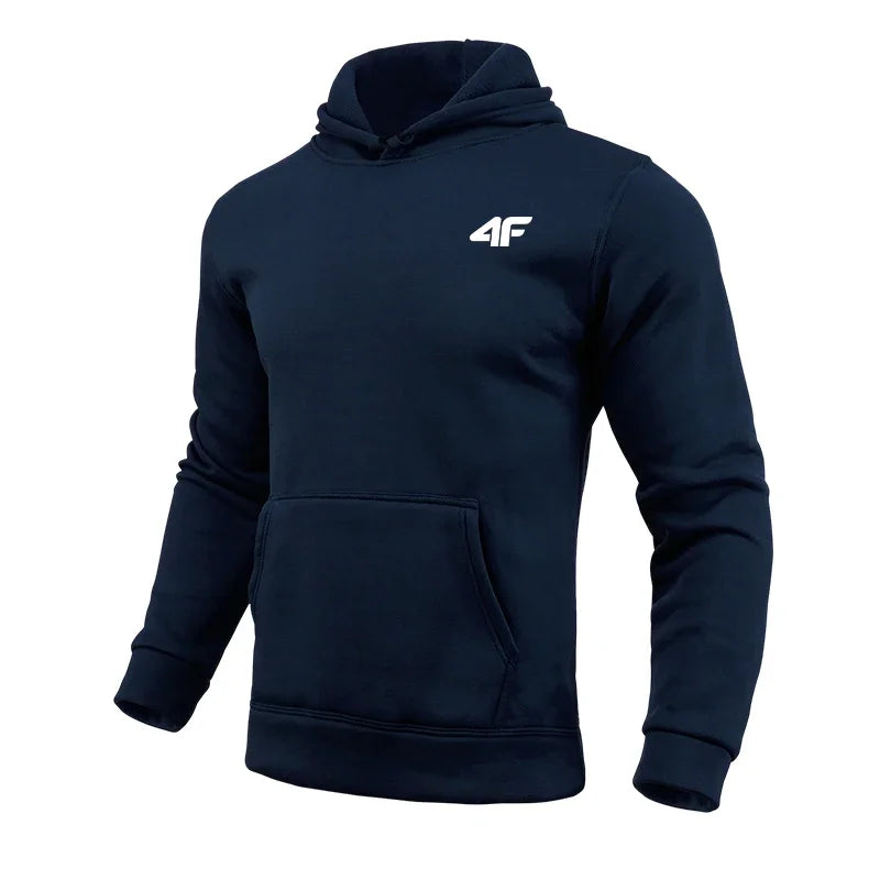 Man Hooded Sweatshirts All Season Daily Casual Sports Hoody Coats Home Outdoor Comfort Gym Fitness Hoodies Fashion Men's Clothes 4