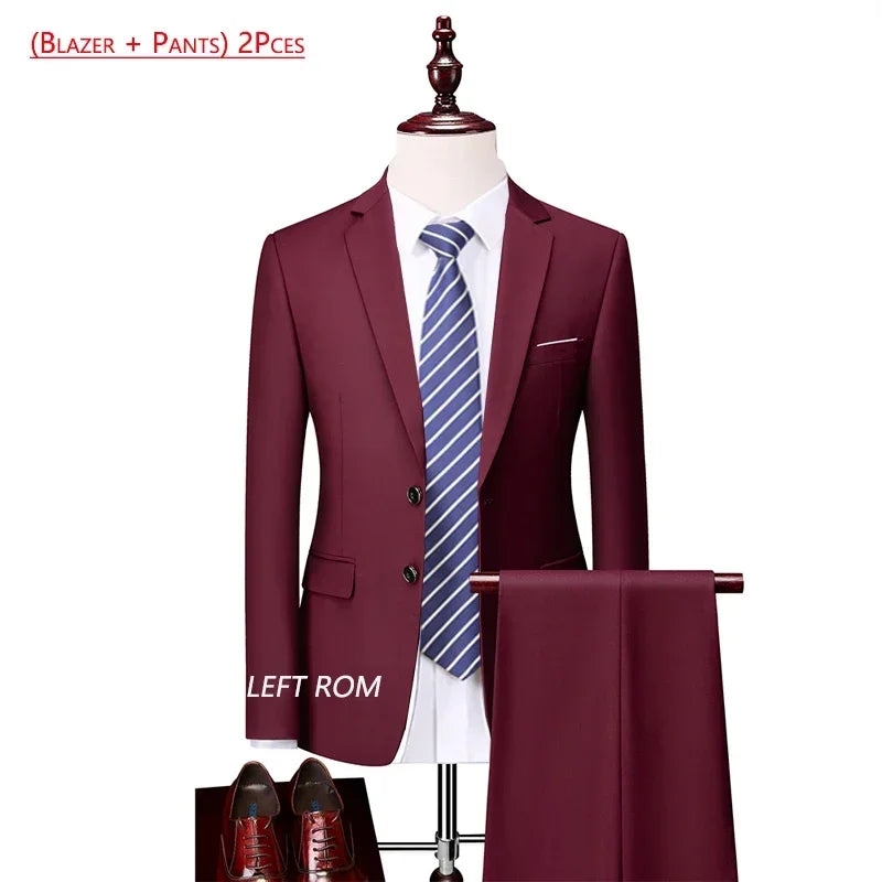 Men’s Premium 3-Piece Formal Suit Set
