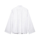 HipSeam Embroidery Shirt Women Spring Casual Simple Women's Shirts Female Elegant Long Sleeve Chic Shirts & Blouses 3
