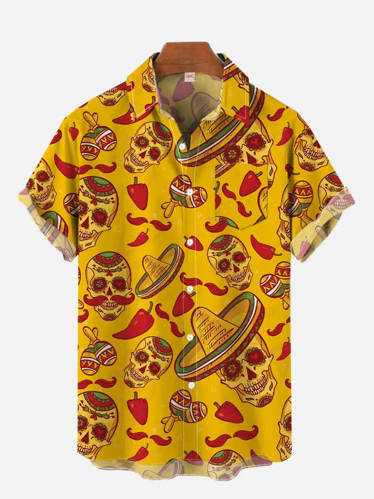 Mexican Graffiti Hawaiian Shirt