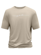 Creative Geometric Graphic Print Short Sleeve T-shirt for Men, Summer Outdoor Casual Crew Neck Top Shirt