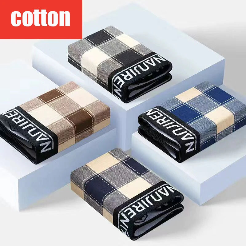 4-Pack Men’s Comfort Cotton Boxer Shorts