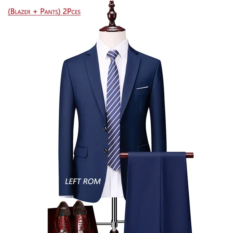 Men’s Premium 3-Piece Formal Suit Set