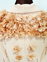 Floral Appliqué Beaded Maxi Dress: Long Sleeve Designer Gown (2025) 5