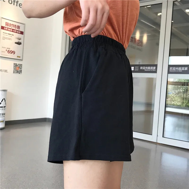 Women Shorts Black 2024 Summer Fashion NEW Casual Clothes Solid color egan Hip hop punk Pocket dropshipping harajuku vintage 6