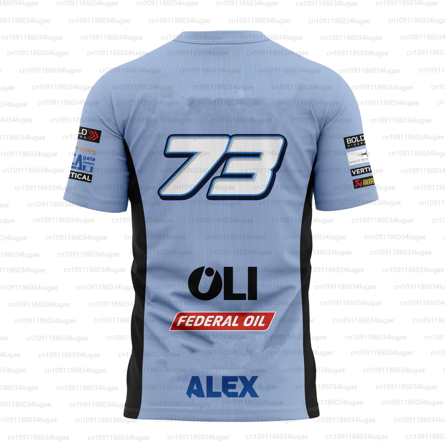 2025 Men's Women's Limited Edition Outdoor Sports Marc Mírquez Salute Design Breathable Leisure Retro Racing T-shirt O Neck Top 5