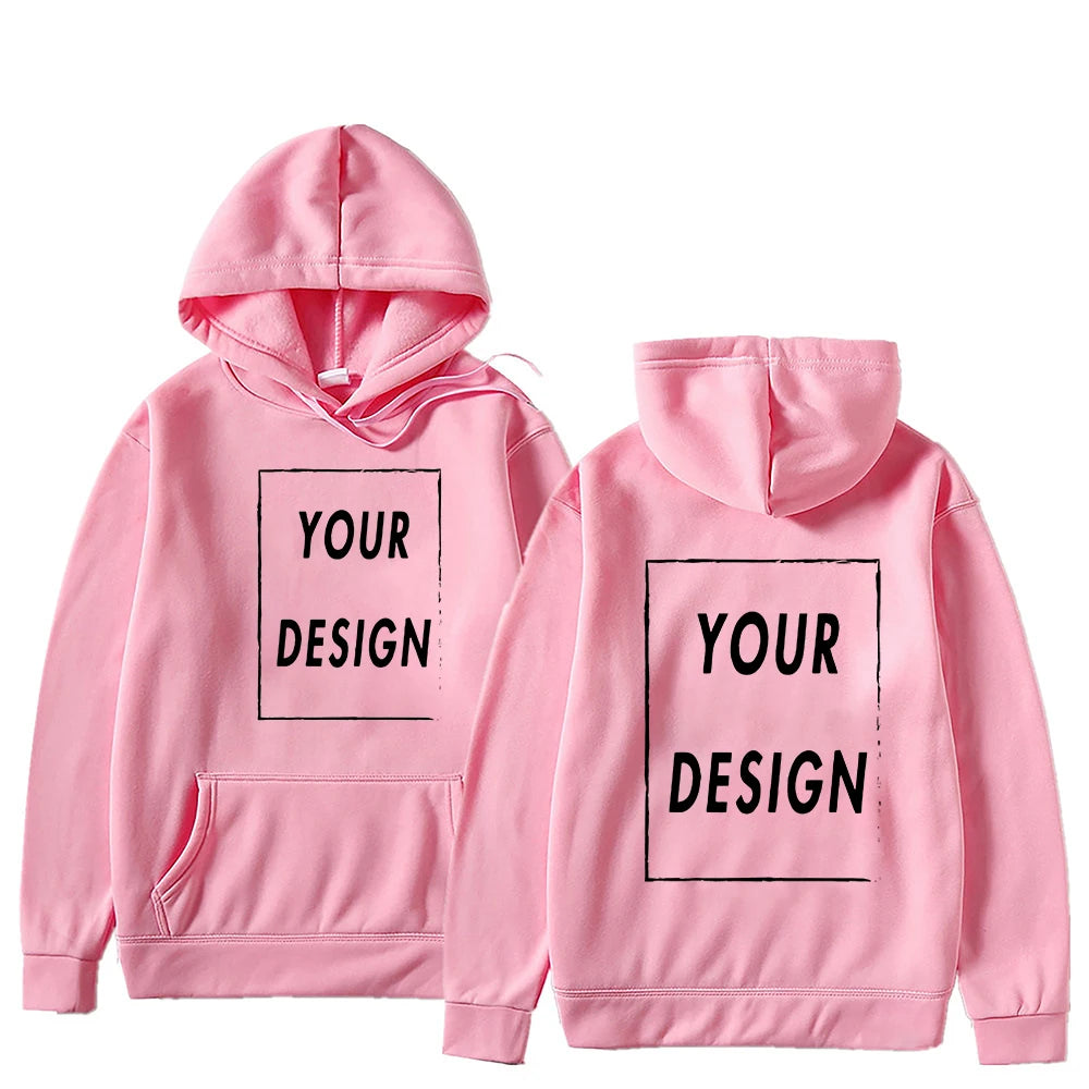 Your Own Design Brand Logo/Picture Personalized Custom Anywhere Men Women DIY Hoodies Sweatshirt Casual Hoody Fashion New 3