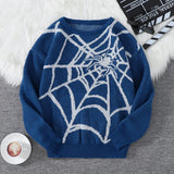 New-Popular-Autumn-and-Winter-Spider-Web-Jacquard-Pattern-Pullover-Sweater-Casual-Round-Neck-Knitted-Men