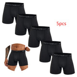 5-Piece Men’s Luxury Boxers & Briefs Collection