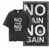 Acid-Washed Graphic Performance Tee