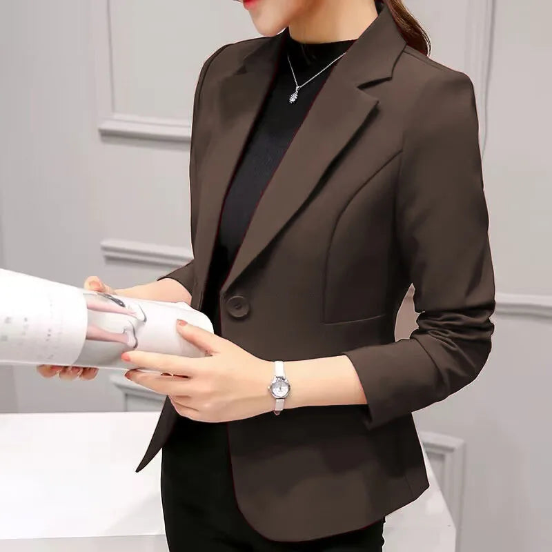 Women’s Slim-Fit Formal Office Blazer