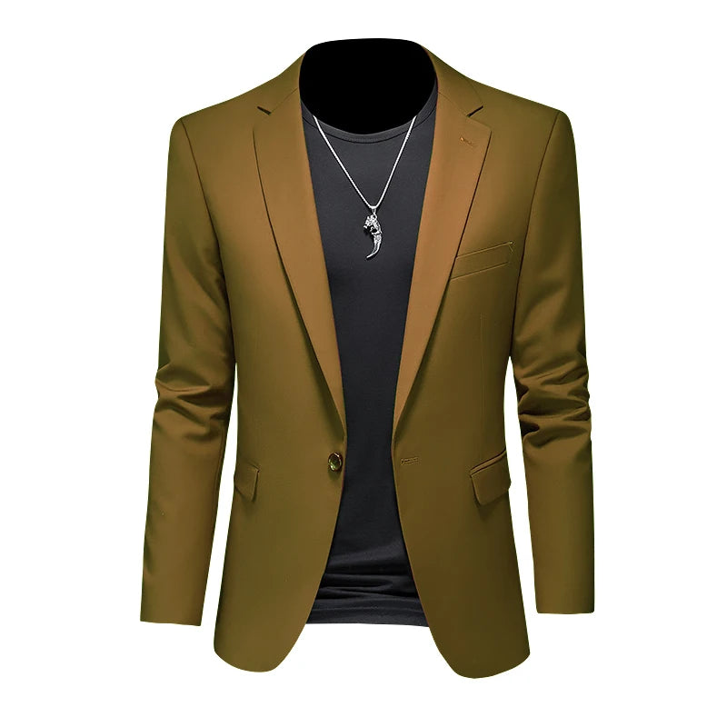 Boutique-Fashion-Solid-Color-High-end-Brand-Casual-Business-Men-s-Blazer-Groom-Wedding-Gown-Blazers