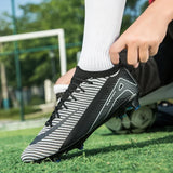 Men Professional Training Football Boots Ultralight Soccer Shoes Unisex Wholesale Women Breathable Drop Shipping Indoor Futsal 4