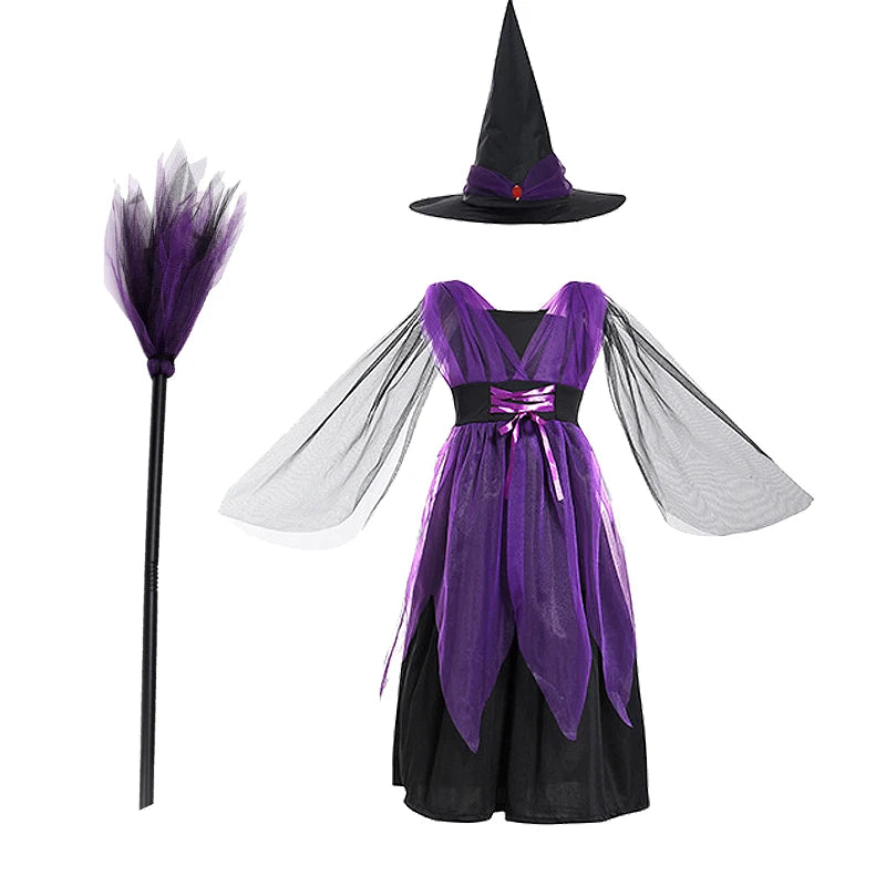 Girls' Gothic Vampire Halloween Dress