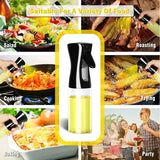 200/300/500ml Oil Spray Bottle BBQ Cooking Olive Oil Sprayer Plastic Baking Oil Spray Empty Bottle Vinegar Bottle Or  Oil brush 5