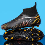 High Ankle Sports Footwear FG/TF Kids Soccer Cleats Football Boots Professional Men's Soccer Shoes Krampon Outdoor Sneakers 2024 6