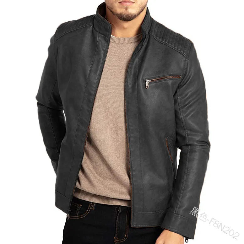 Men’s Urban Moto PU Leather Jacket