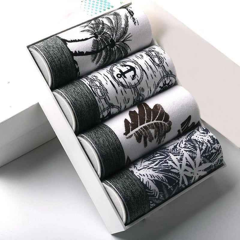 4-Pack Men’s Comfort Cotton Boxer Shorts