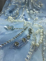 New In Sparkle Pearls Diamonds Embroidery Hooded Shirts Blouses For Women's Long Sleeve  Loose Casual Sunscreen Tops Blusas 4