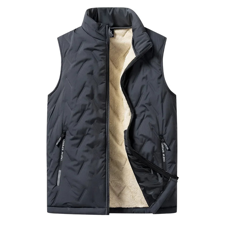 Autumn and winter fashion men's cotton vest jacket 5