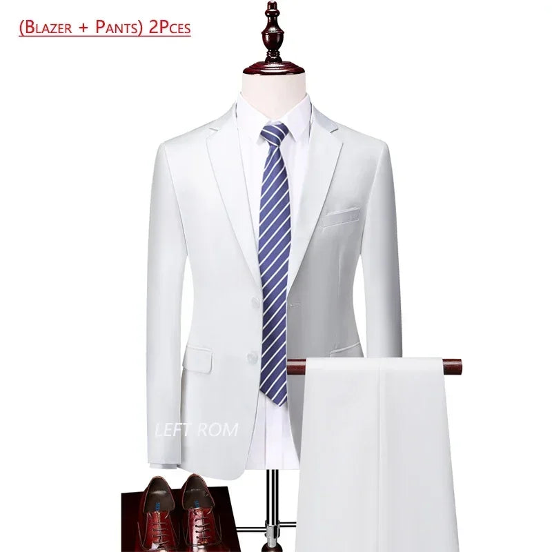 Men’s Premium 3-Piece Formal Suit Set