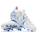 Men's Soccer Cleats Football Cleats for Mens Big Boys Mid-Top Spikes/TF Shoes for Youth Professional Training Turf Sneaker