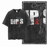 Acid-Washed Graphic Performance Tee