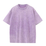 230G Cotton American Large Size T Shirts Men 3