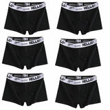Men’s 6-Pack Premium Cotton Boxer Shorts