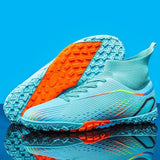 High Ankle Sports Footwear FG/TF Kids Soccer Cleats Football Boots Professional Men's Soccer Shoes Krampon Outdoor Sneakers 2024 5