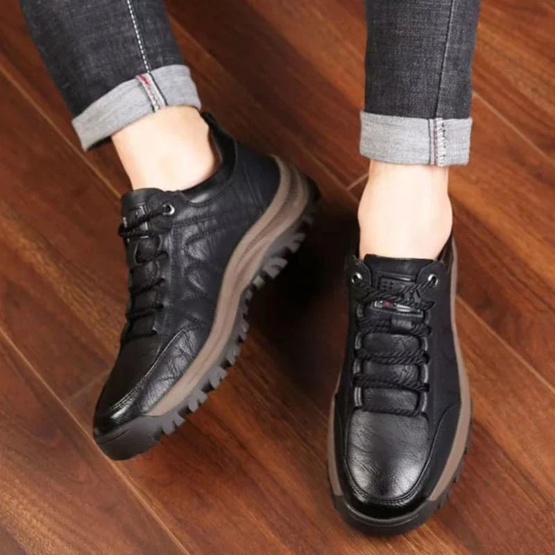 Comfortable Street Trendy Running fashion men's shoes  Non-Slip Outdoor Lace casual hiking sports shoes Large size mens sneakers 3