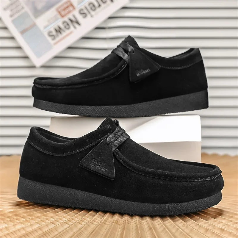 2025 Summer Casual Shoes Men's Sports Shoes Street Casual Platform Shoes Soft and Comfortable Non-slip Fashion Men's Shoes 4