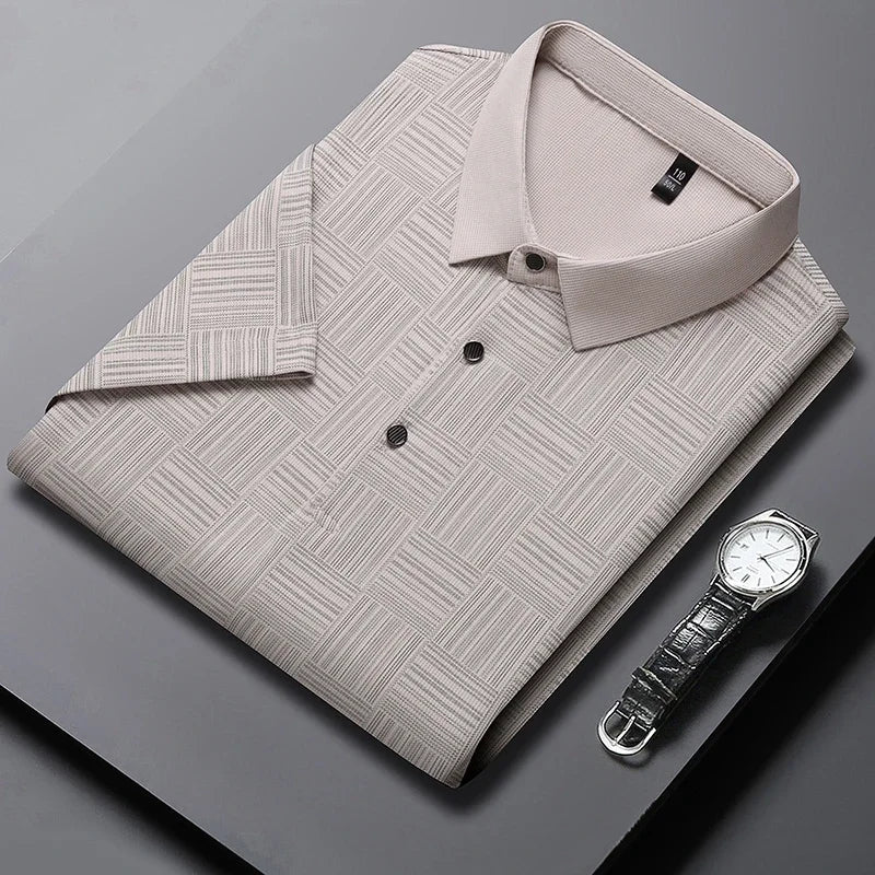 2024-Men-s-New-Printed-Business-Casual-Short-sleeved-POLO-Shirt-Fashion-Short-sleeved-Comfortable-and