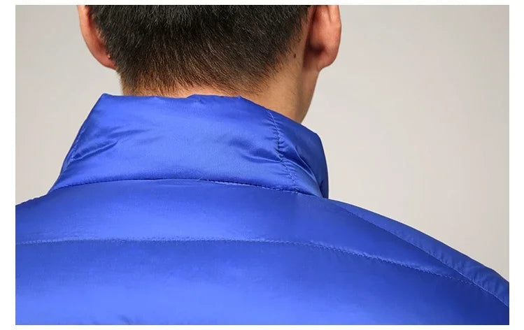 Men's All-Season Ultra Lightweight Packable Down Jacket Water and Wind-Resistant Breathable Coat Big Size Men Hoodies Jackets 6