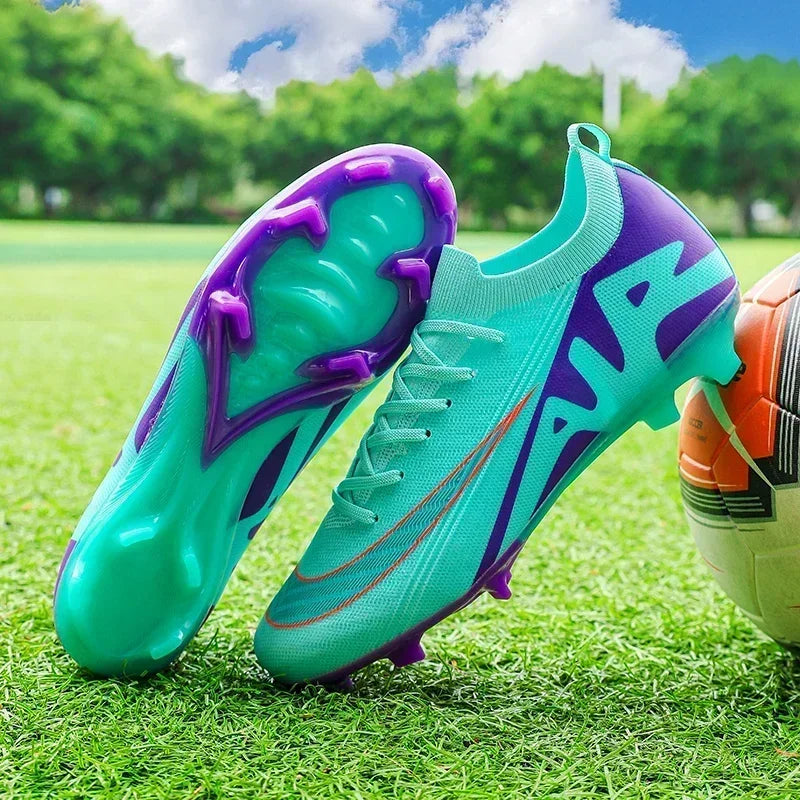 Football Boots Men Training Sport Non-Slip Grass Unisex Outdoor Ultralight Soccer Shoes Sports Shoes Breathable Drop Shipping 2