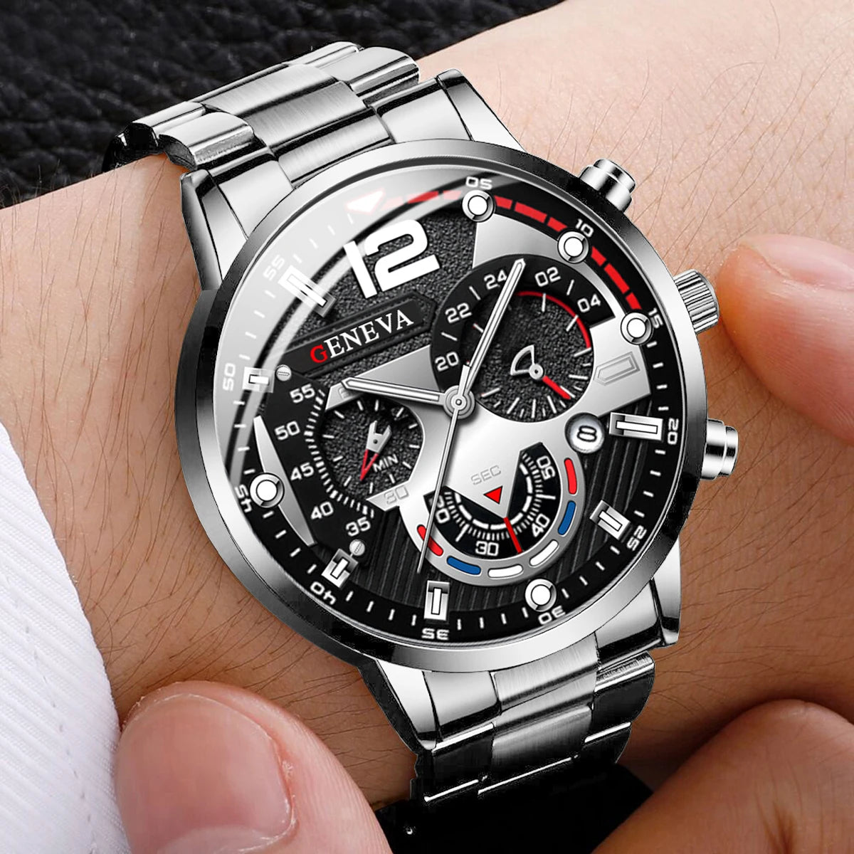 Men Business Watches Fashion Steel Band Male's Quartz Watch Relogio Masculino Reloj Hombre 3
