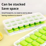 14 Grid Ice Cube Tray Silicone Mold Square Ice Cube Tray Mold Ice Cube Maker Non-toxic Durable Bar Pub Wine Ice Blocks Maker 4
