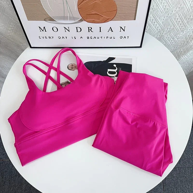 Women’s 2-Piece Breathable Yoga & Fitness Set